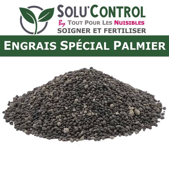 SOLU’CONTROL - Engrais Spécial Palmier 1,5 kg - Formulation haute qualité Organo-Minerale - Idéal après attaque charançon rouge, papillon du palmier - Image 3