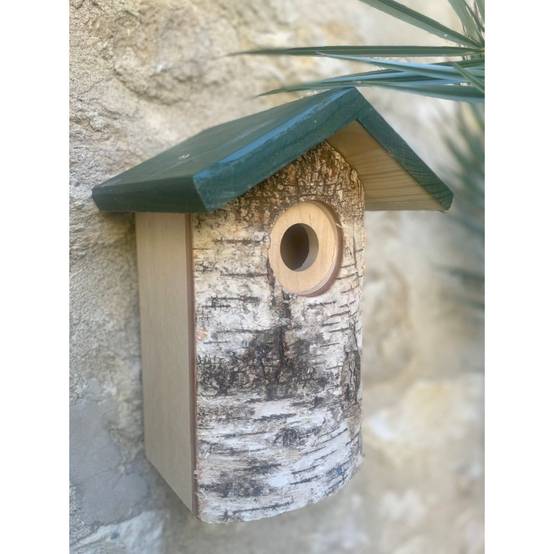 Zolux - Nichoir en bois massif entrée ø32 mm pour oiseaux moineaux - Image 5