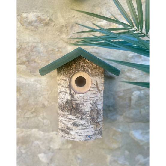 Zolux - Nichoir en bois massif entrée ø32 mm pour oiseaux moineaux - Image 6
