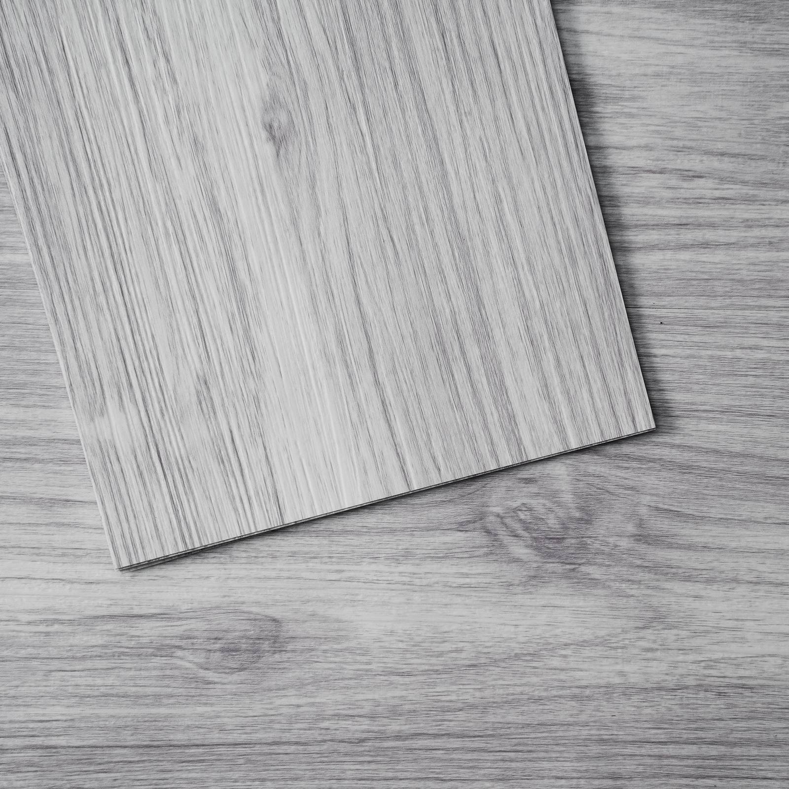Vevor - VEVOR Revêtement sol vinyle auto-adhésif, 914x152 mm, 20 dalles, grain bois gris clair. 0,62 mm.