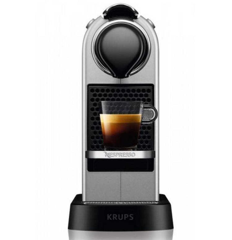 Cafetière nespresso automatique 19bars silver YY4118FD Krups - Image 1