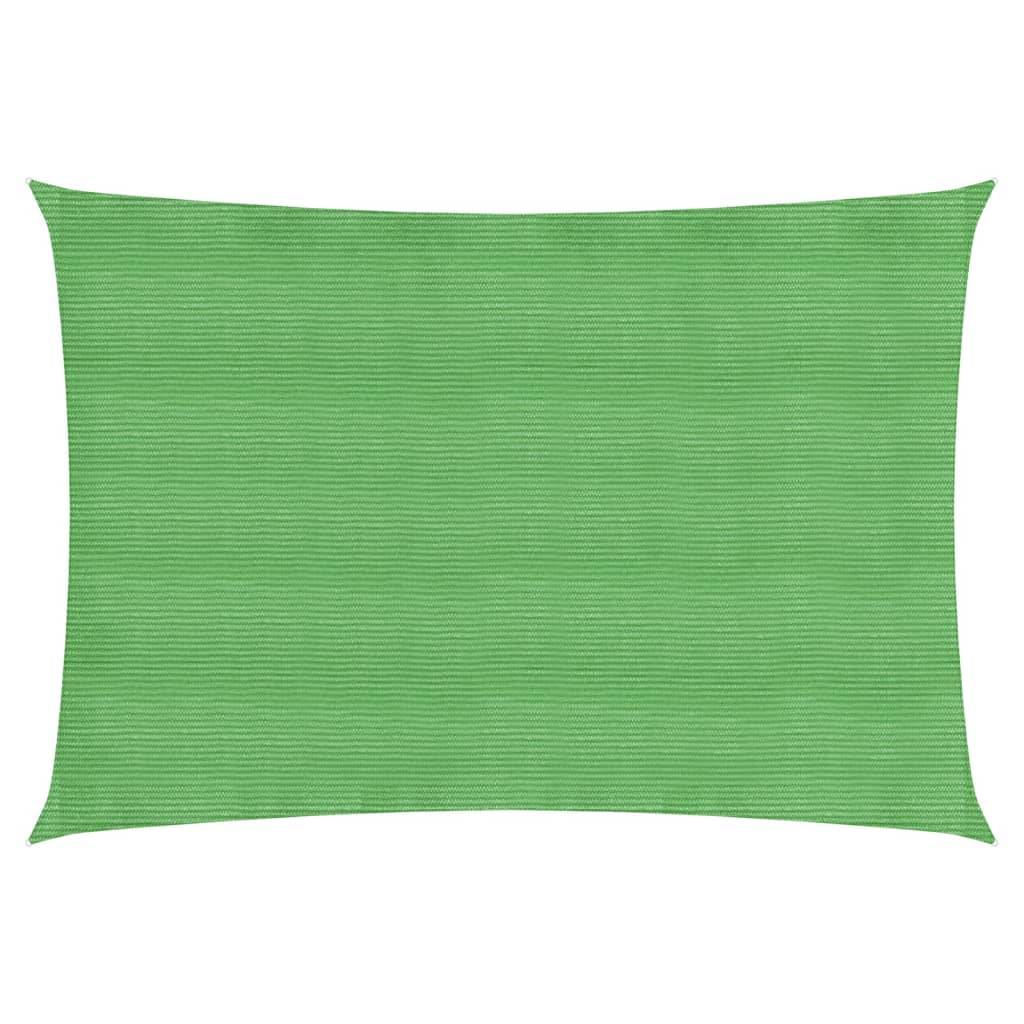 Helloshop26 - Voile d'ombrage 160 g/m² vert clair 2,5 x 4,5 m PEHD - Imagen 1