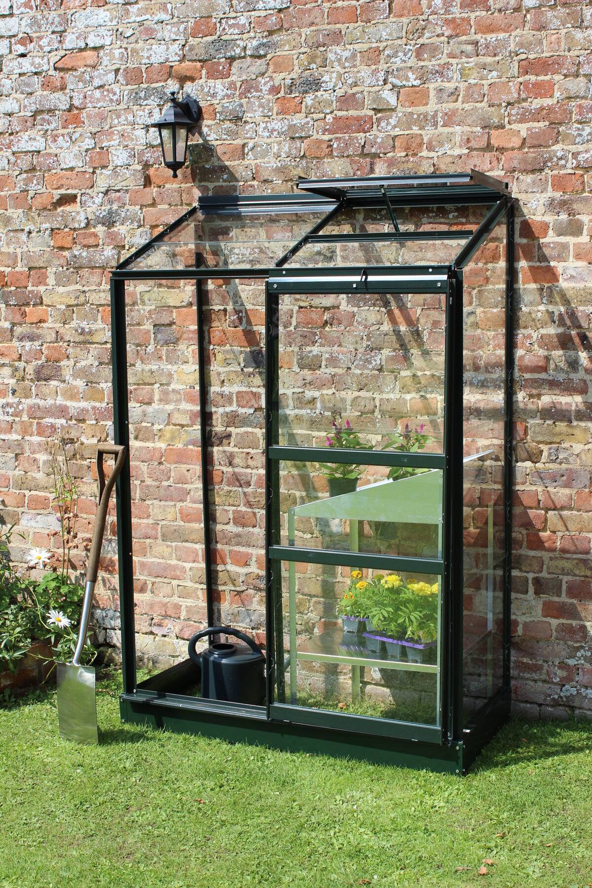 Halls - Serre verre horticole 0,9 m², vert - Altan 2, Halls - Image 1