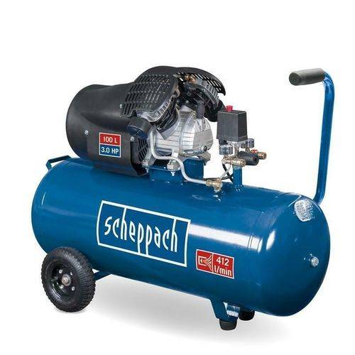 Scheppach - Compresseur 100L 2 cylindres 10bar 2.2 kW HC120DC SCHEPPACH lubrifié - 5906120905 - Imagen 2