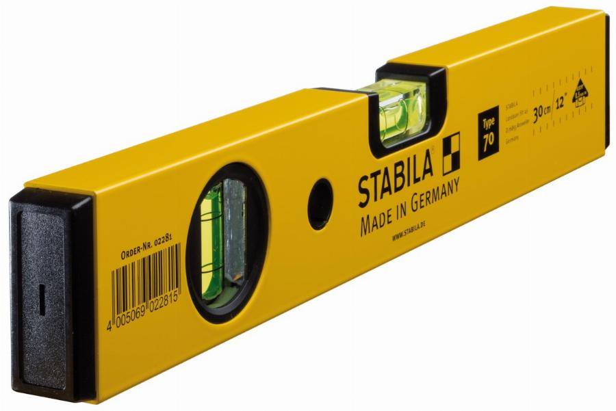 Stabila - Niveau à bulle STABILA Type 70 30cm - 2281 - Imagen 1