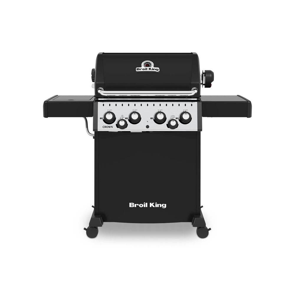 Broil King - Barbecue gaz Broil King Crown 480 Noir 4 brûleurs + 1 latéral - Imagen 3