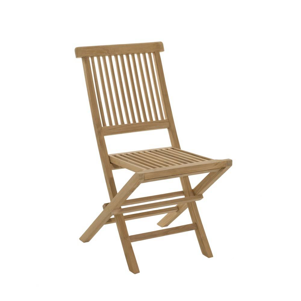 Macabane - FUN - Ensemble de jardin 6/8 pers. bois Teck table 180*240 / 6 chaises - Imagen 5
