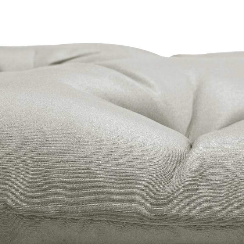 PANGIVO - Coussin d’assise en polyester, gris clair, 98 x 50 x 8 cm - PANGIVO - Image 8
