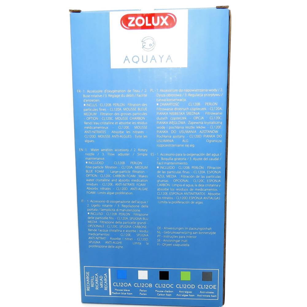 Zolux - Filtration intérieure classic 120 zolux 6 W pour aquarium de 80 à 120 L. - Imagen 3