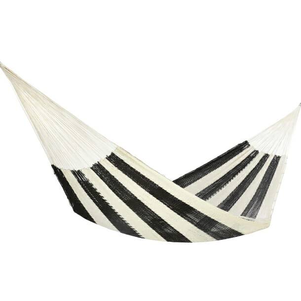 Hamac Del Sol - Hamac Mariachi XL Noir et Blanc- Hamac del Sol - Image 1