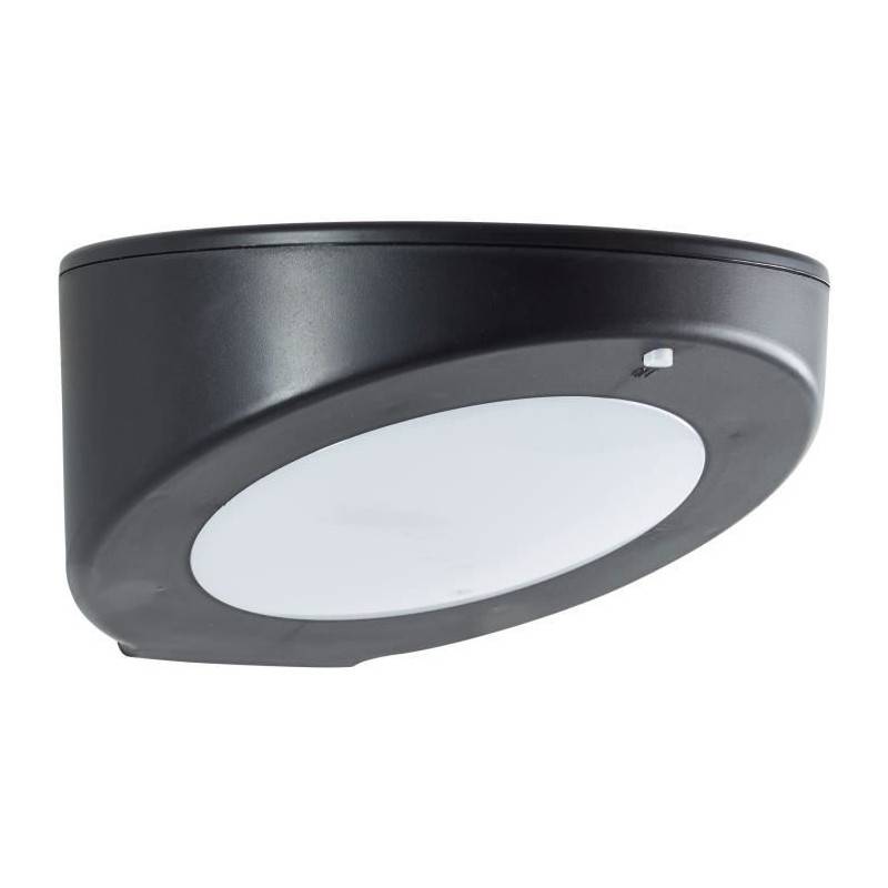 Brilliant - Applique Extérieure Avec Détecteur - Brilliant - Bardum - Led Et Solaire - Plastique - 4 W - Noir - Imagen 1
