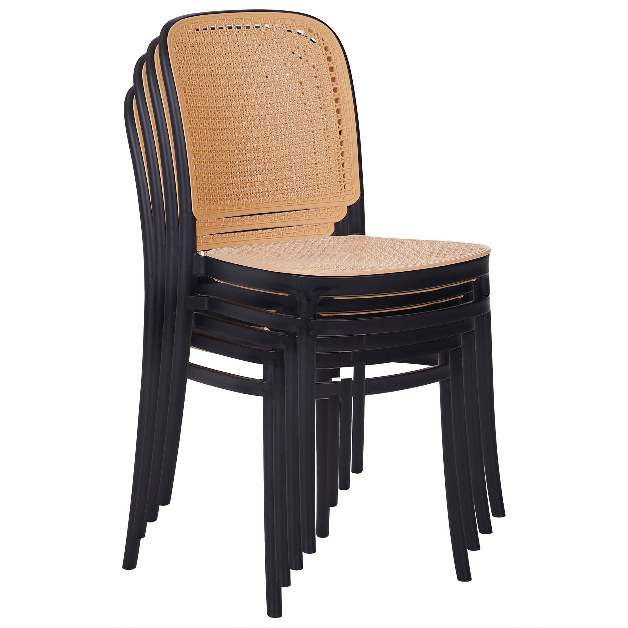 Beliani - Chaise de jardin Polypropylène Beige PLOSE - Beliani - Imagen 7