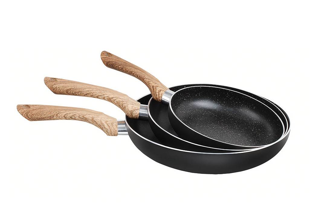 Livoo - Lot de 3 poêles anti-adhérente 20/24/28cm MEP114 Livoo - Imagen 1
