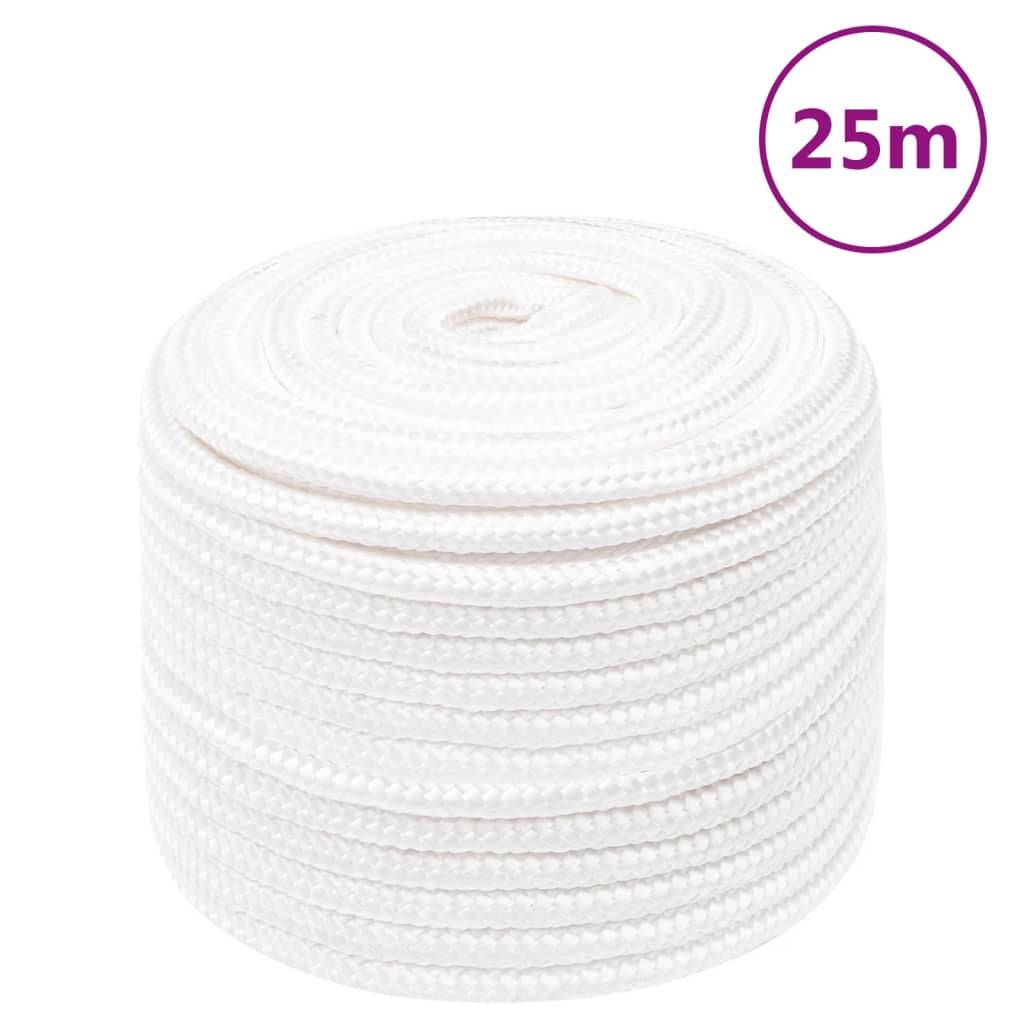 Corde de bateau Blanc complet 12 mm 25 m Polypropylène Maison Chic - Image 2