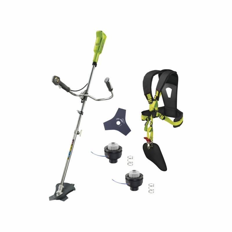 Ryobi - Pack RYOBI débroussailleuse 18V One+ OBC1820B - tête complète simple fil diamètre 1,6mm RAC114