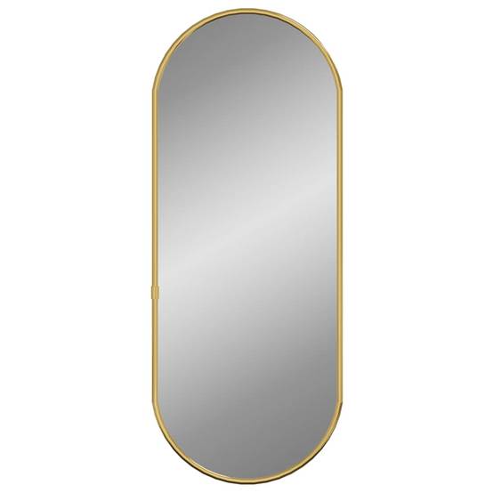 Maison Chic - Miroir mural - Miroir décoratif Doré 60x25 cm Ovale - Image 3