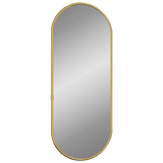 Maison Chic - Miroir mural - Miroir décoratif Doré 60x25 cm Ovale - Image 1