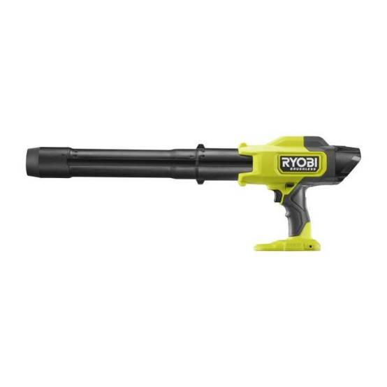Souffleur ultra compact - RYOBI - 18 V - Brushless - Vitesse max. 241,5 km/h - Débit air max. : 6,51 m³/min - Vendu sans batte - Image 1