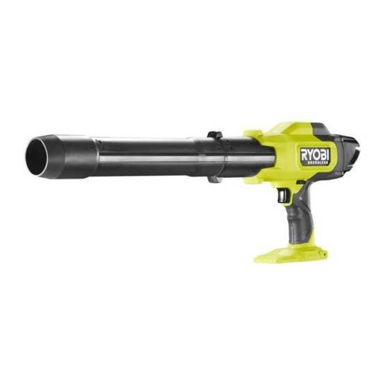 Souffleur ultra compact - RYOBI - 18 V - Brushless - Vitesse max. 241,5 km/h - Débit air max. : 6,51 m³/min - Vendu sans batte - Image 4