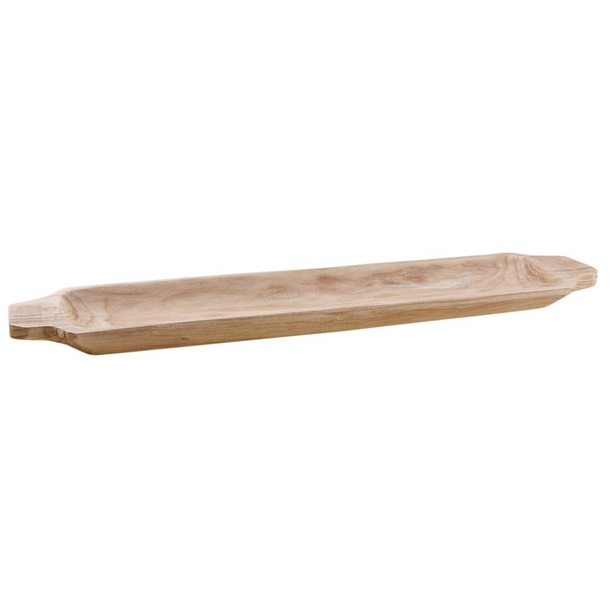 Aubry Gaspard - Plateau ovale en paulownia 106 cm - Imagen 1