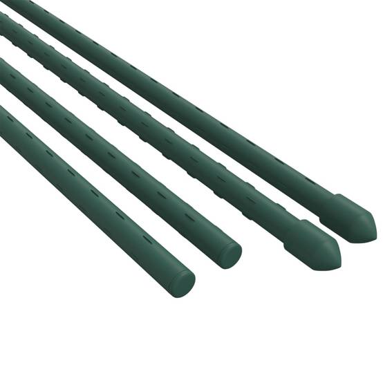 30 pcs Piquets de Fixation - Piquets de sol pour plantes de jardin vert 60 cm acier MP630 - Image 4