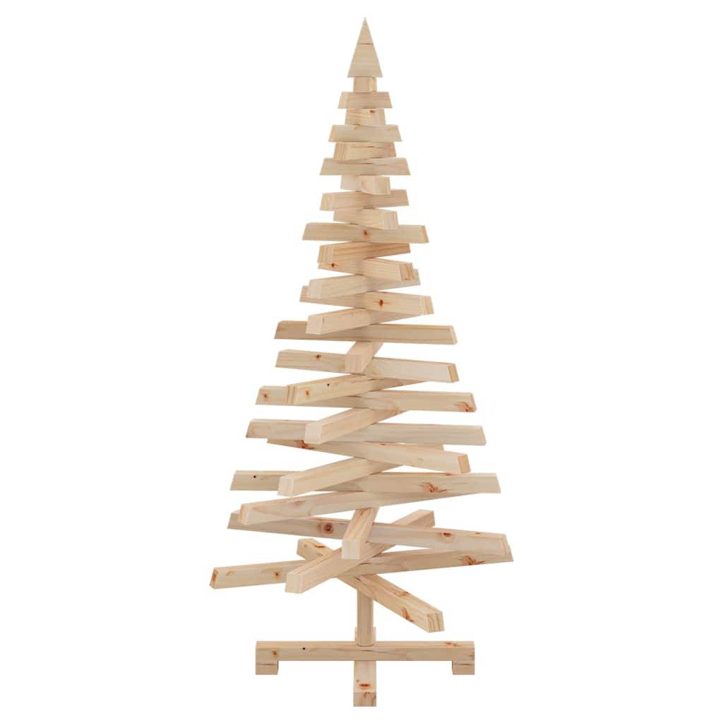 ComfortXL - Sapin de Noël Design en Bois de Pin Massif Branches Ajustables Naturel 120 cm – ComfortXL Outdoor Living - Image 7