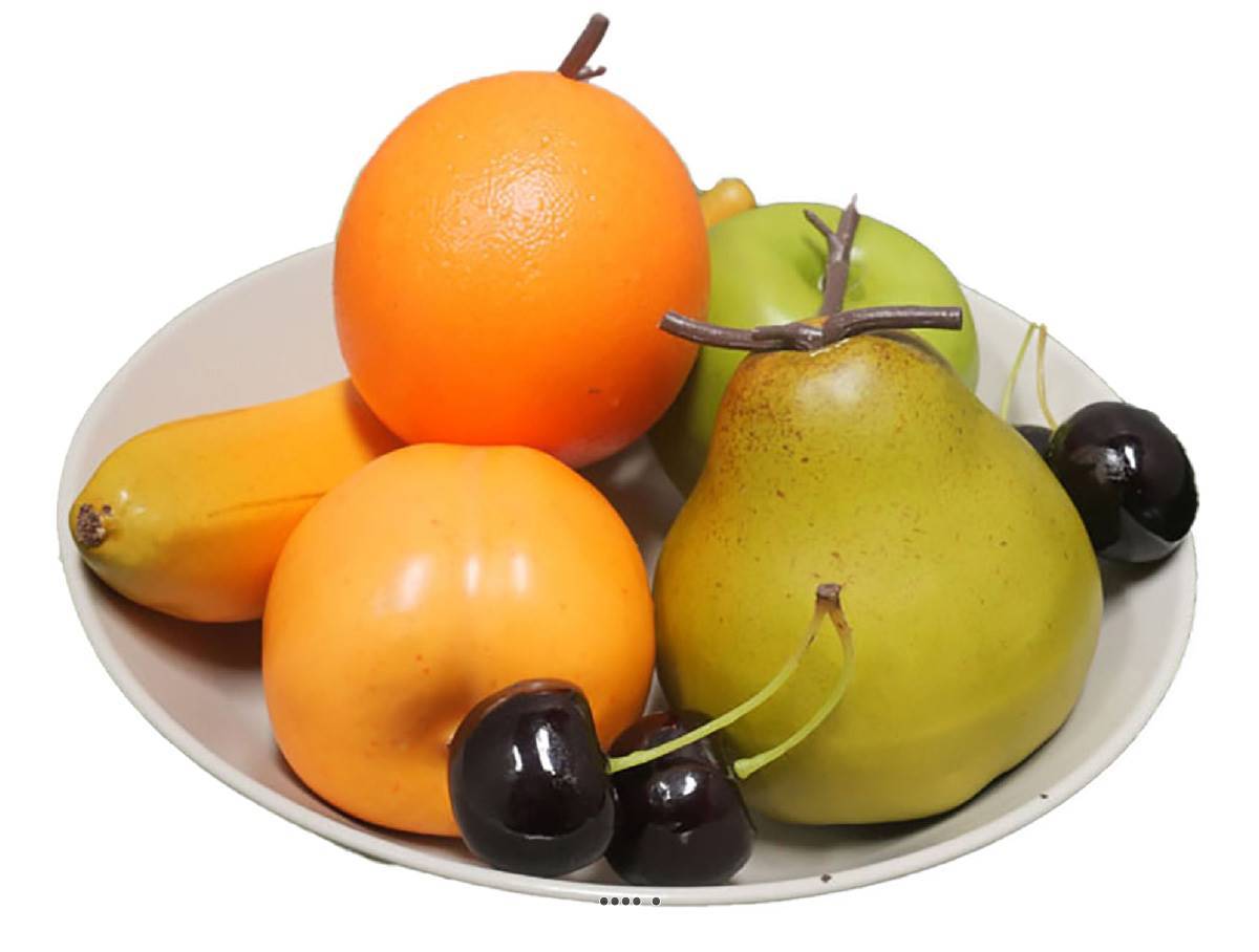 Artificielles - Poire fruit artificiel H 9 cm et 8 cm Superbe poire conference - Imagen 3