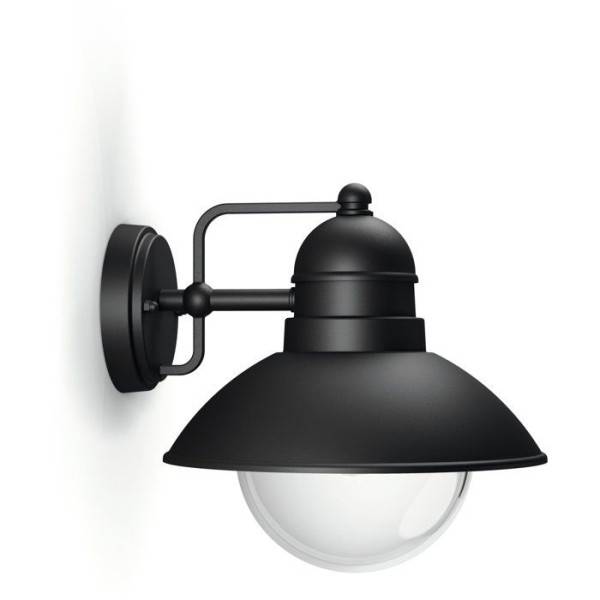 Philips - Lampe murale - PHILIPS - Hoverfly - Noir - IP44 - Image 1