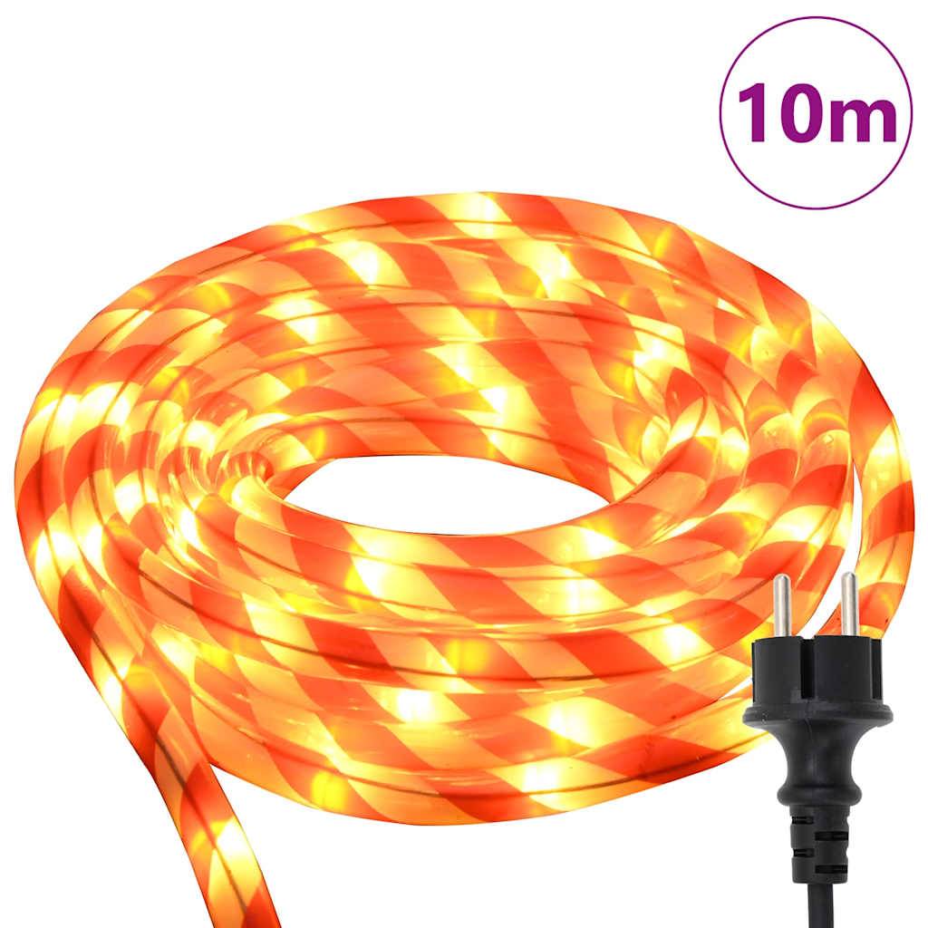 Guirlande Corde Lumineuse 10m 240 LED PVC Jardin Intérieur Blanc Chaud – ComfortXL Outdoor Living - Image 3