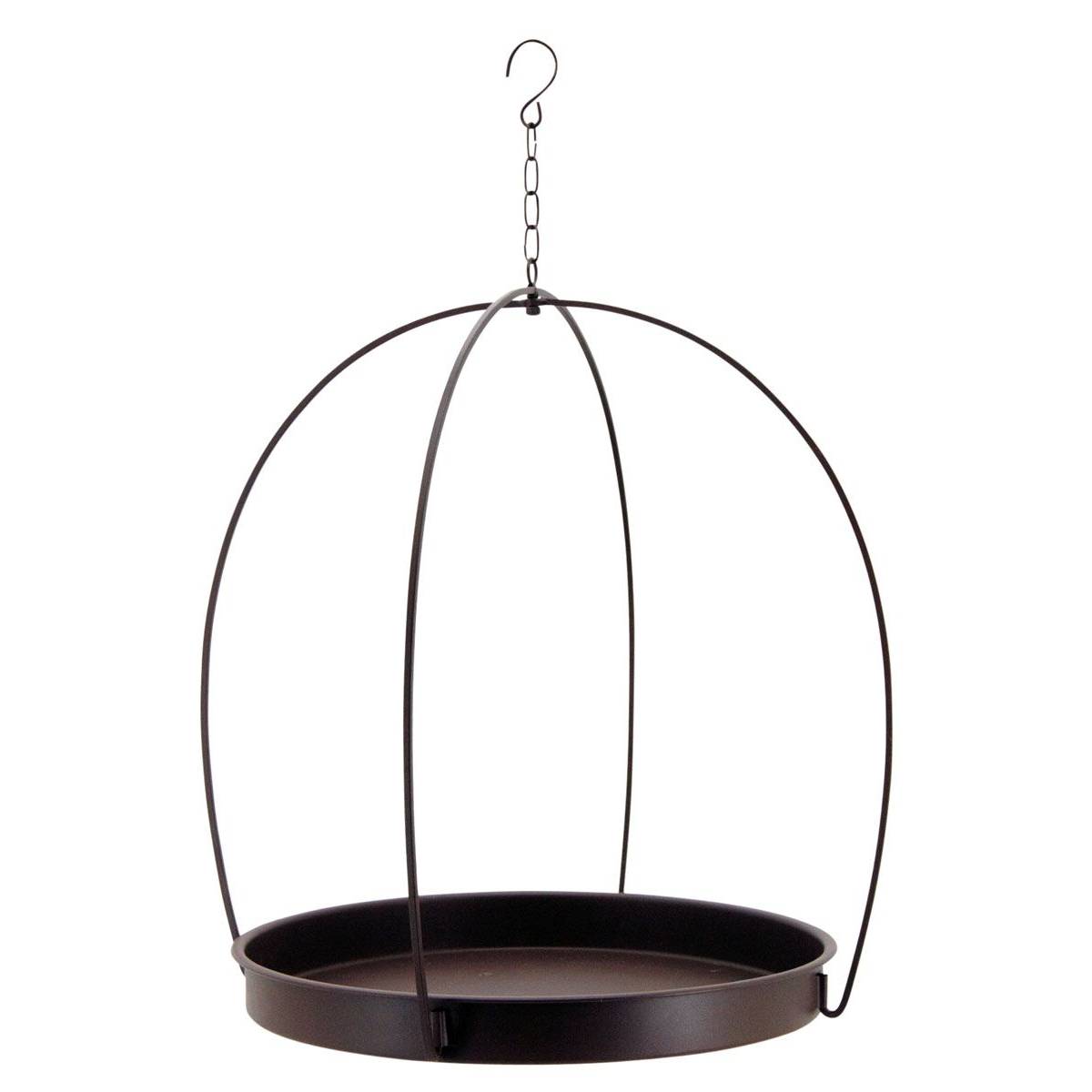 Aubry Gaspard - Suspension en métal laqué marron mat - Imagen 1