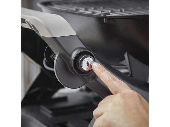 Weber - Barbecue à gaz Q 1200N noir + Rôtissoire + Spatule - Weber - Image 5