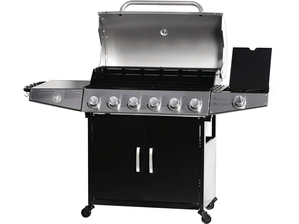 Barbecue Gaz "party 7" - 7 Brûleurs Dont 1 Latéral - 20.9 Kw -habitat Et Jardin - Imagen 4