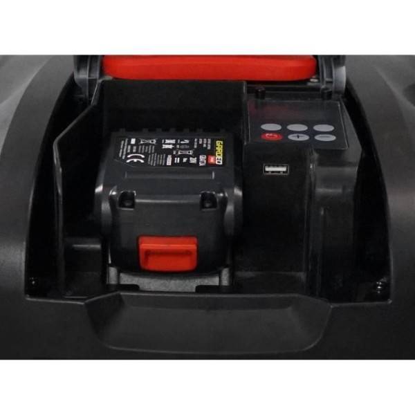 Gardeo Pro - Robot tondeuse - GARDEO - GRO20V20WIFI-2A - 20 V - 20 cm - 800 m² - Wifi - Image 4