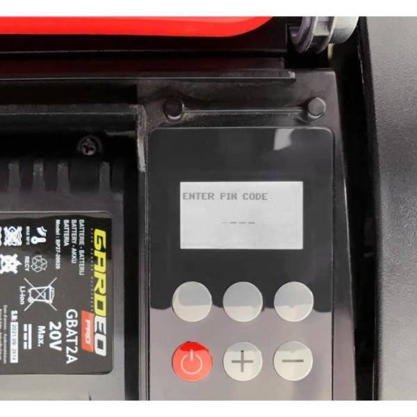 Gardeo Pro - Robot tondeuse - GARDEO - GRO20V20WIFI-2A - 20 V - 20 cm - 800 m² - Wifi - Image 3