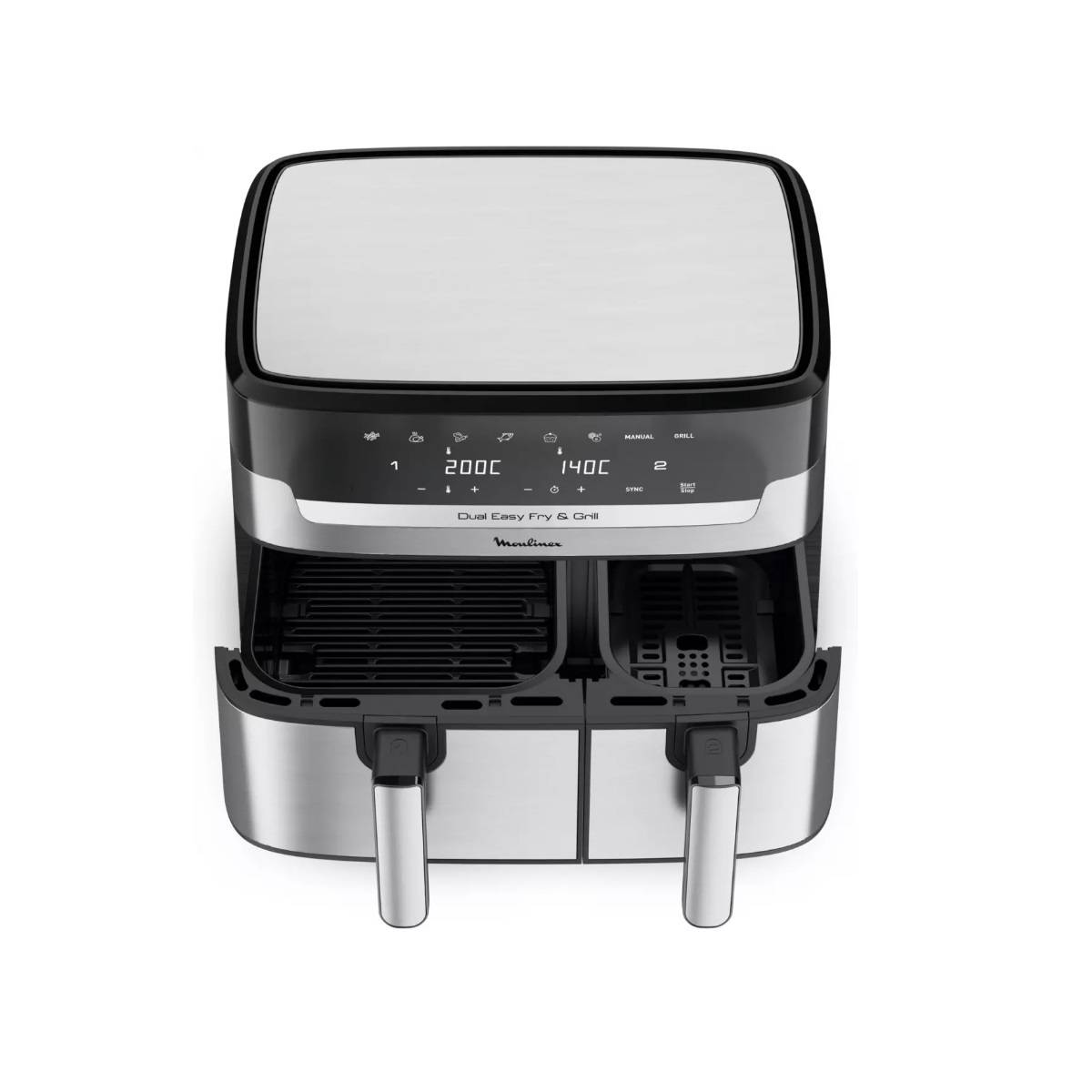Moulinex - Friteuse sans huile 8.3l 2450w inox/noir EZ905D20 Moulinex - Image 2