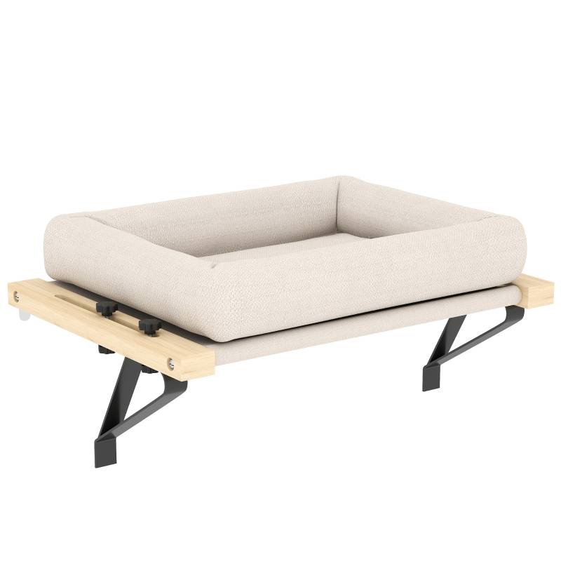 PANGIVO - Lit pour chat bois blanc 50 x 36 x 24 cm - PANGIVO - Image 1