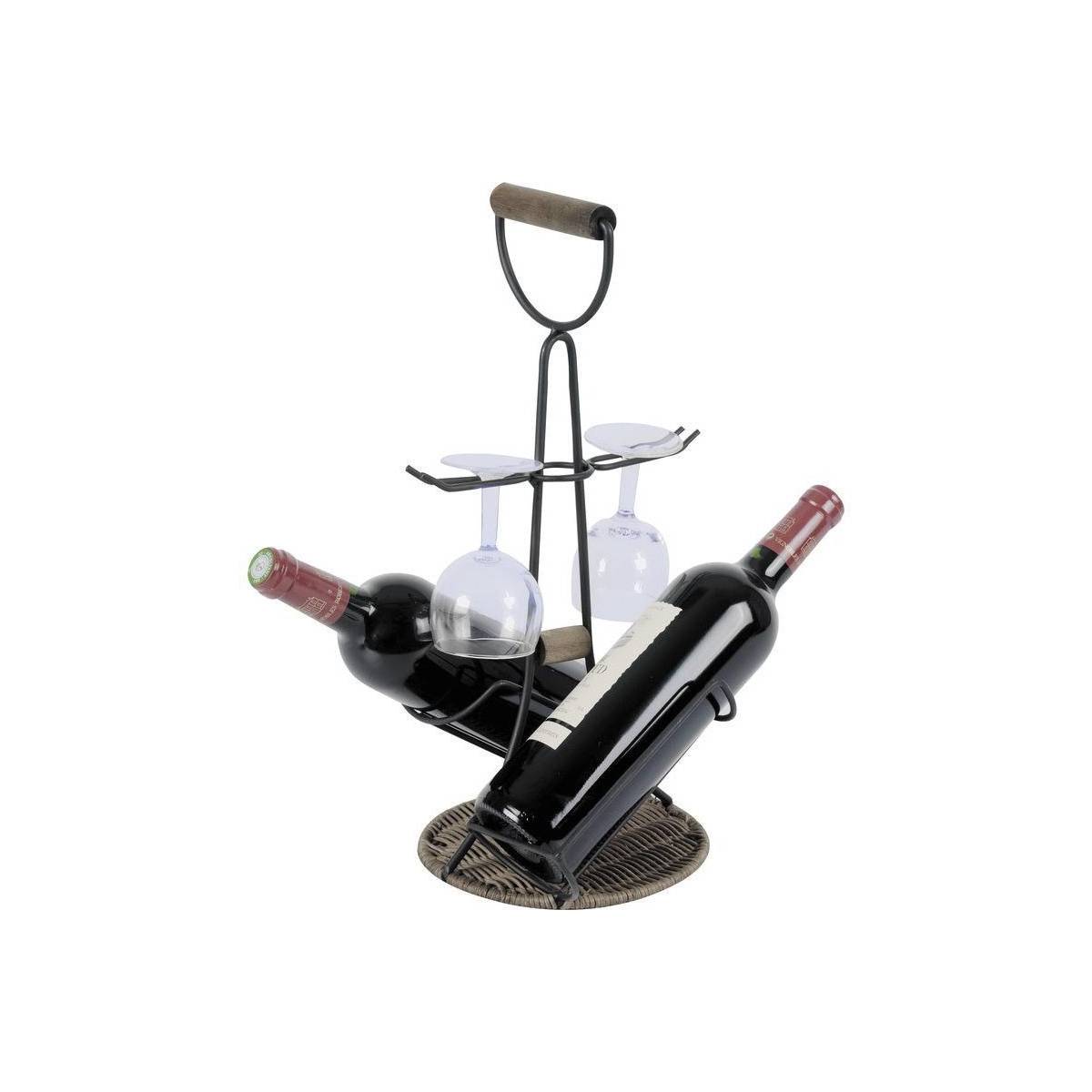 Aubry Gaspard - Porte-bouteilles porte-verres 2 en 1