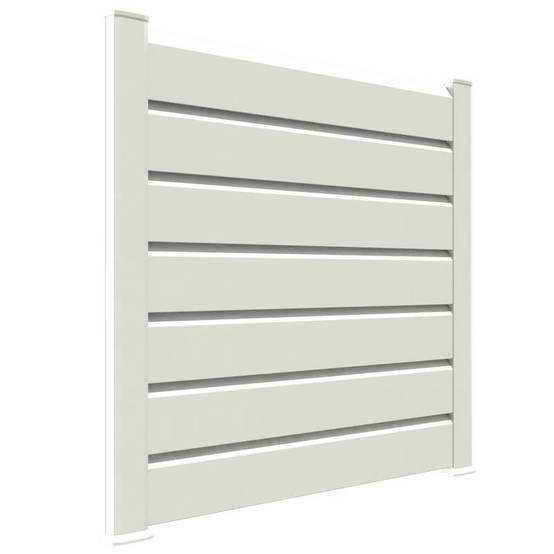 Closea - Kit cloture - Lame 16cm - PVC Blanc - LG: 6m x H: 0m82 Closea - Imagen 1