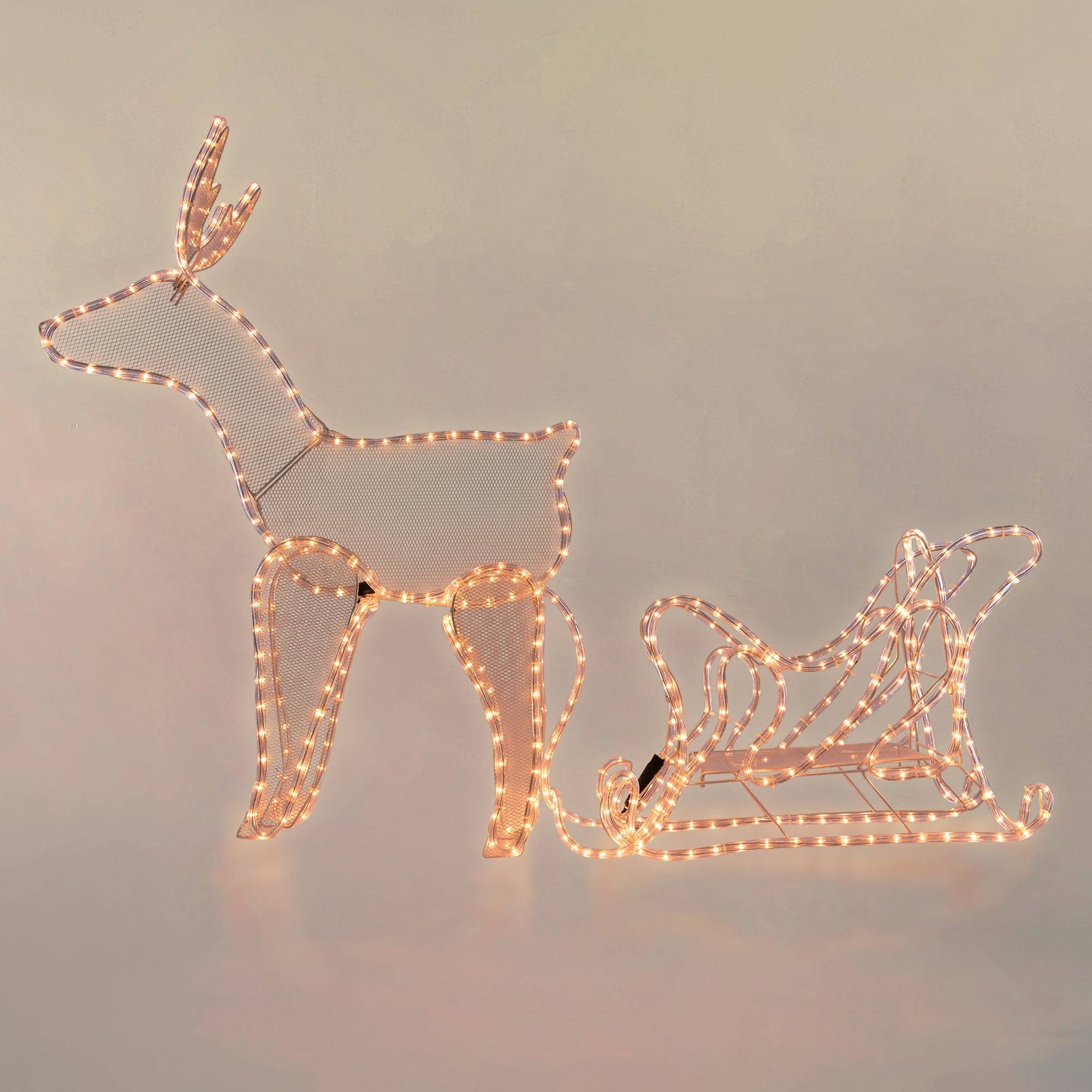 Renne décoration Noël guirlande lumineuse blanc chaud pour extérieur/intérieur - Image 6