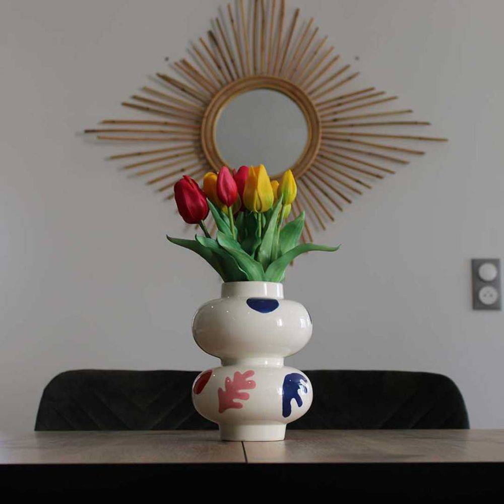 Que Rico - Vase en céramique Augustino - Imagen 4