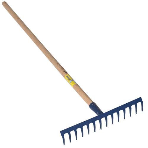 Outils Perrin - Râteau 14 dents courbes emmanché 1,5m soudé Outils Perrin