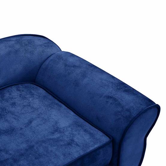 Vidaxl - Canapé pour chien Bleu 72x45x30 cm Peluche vidaXL 171040 - Imagen 3