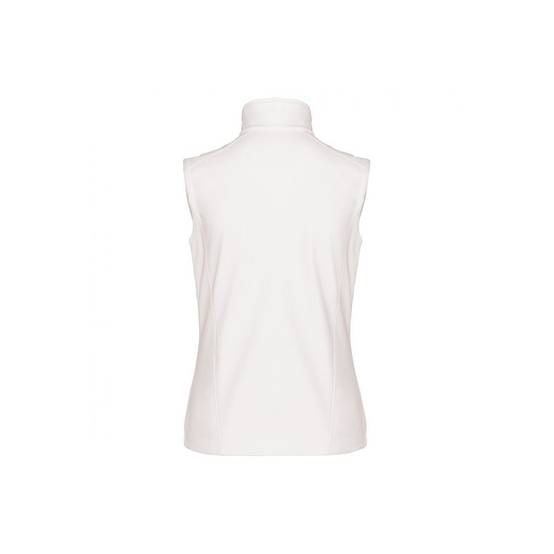 Bodywarmer Softshell femme Kariban imperméable Blanc 3XL - Image 2