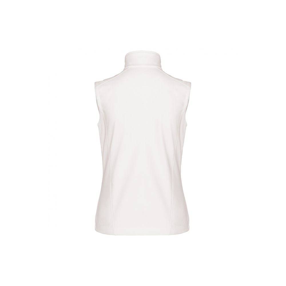 Bodywarmer Softshell femme Kariban imperméable Blanc 3XL - Image 2