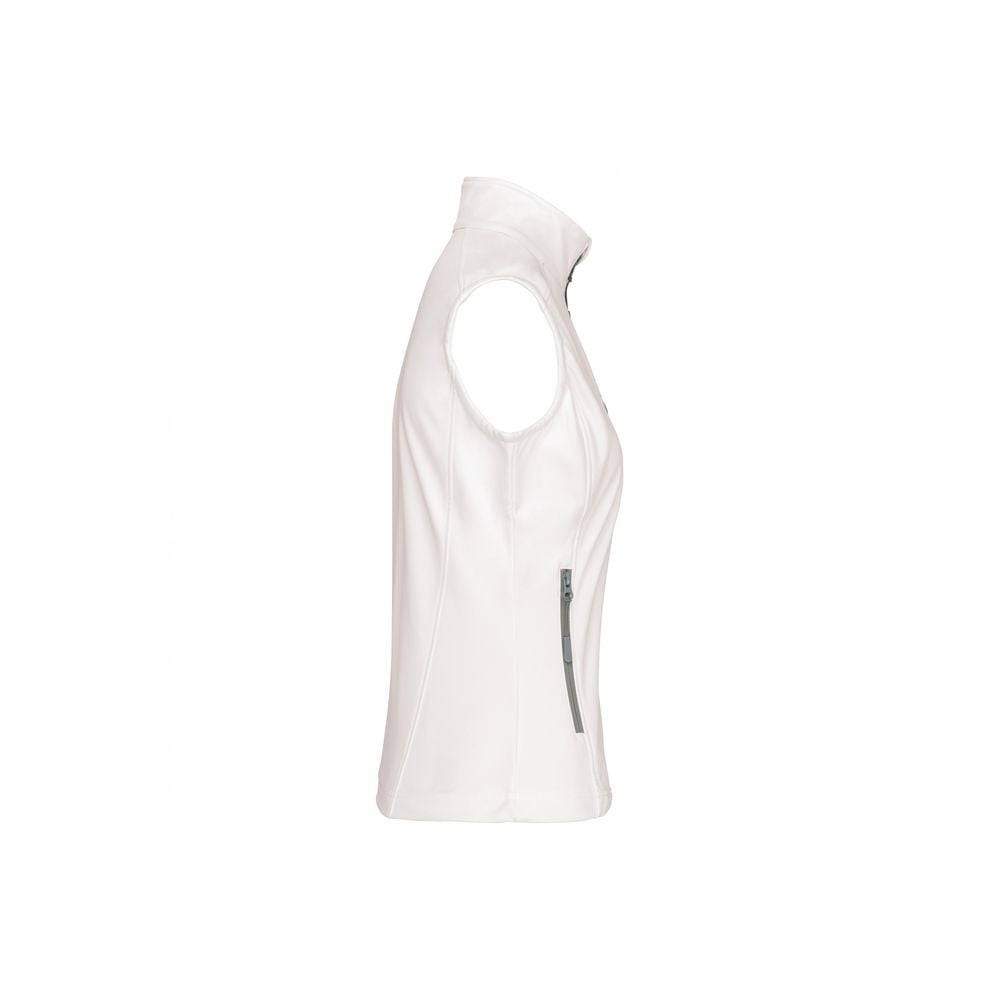 Bodywarmer Softshell femme Kariban imperméable Blanc 3XL - Image 3
