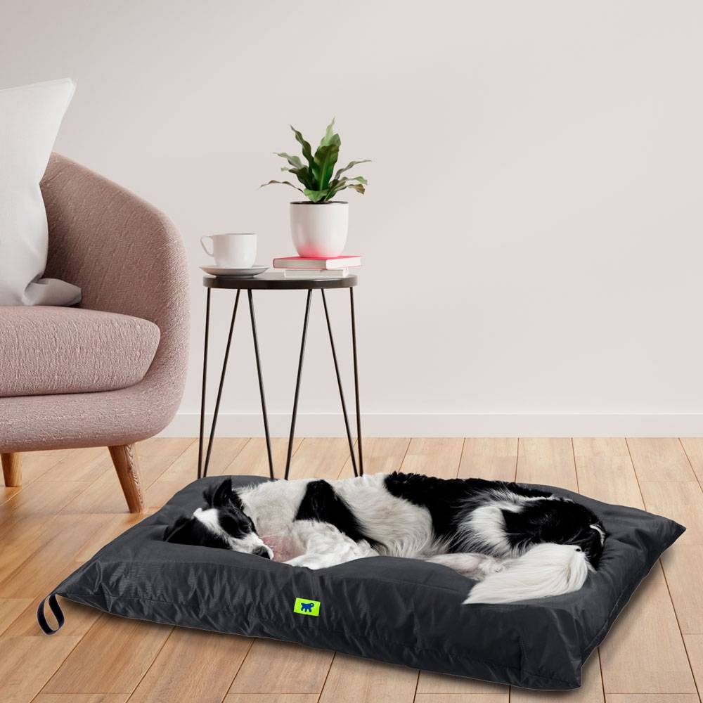 Ferplast - Ferplast Panier Chien Coussin Chien Tissu anti-rayures Lavable en machine à 30°CMatelas pour chien imperméable 115 x 80 x 21 cm.Noir - Imagen 3