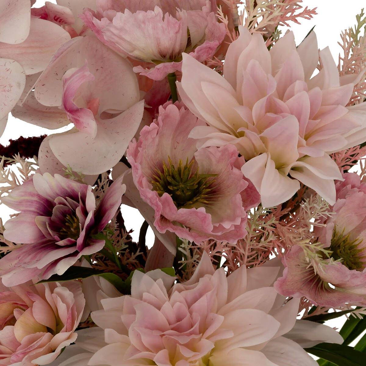 Bouquet Artificiel Composé "Wild Romance" 60cm Rose - Image 2