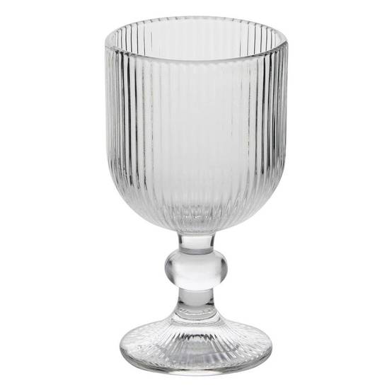 Lot de 6 Verres à Vin Strie "Ema" 25cl Transparent - Image 2