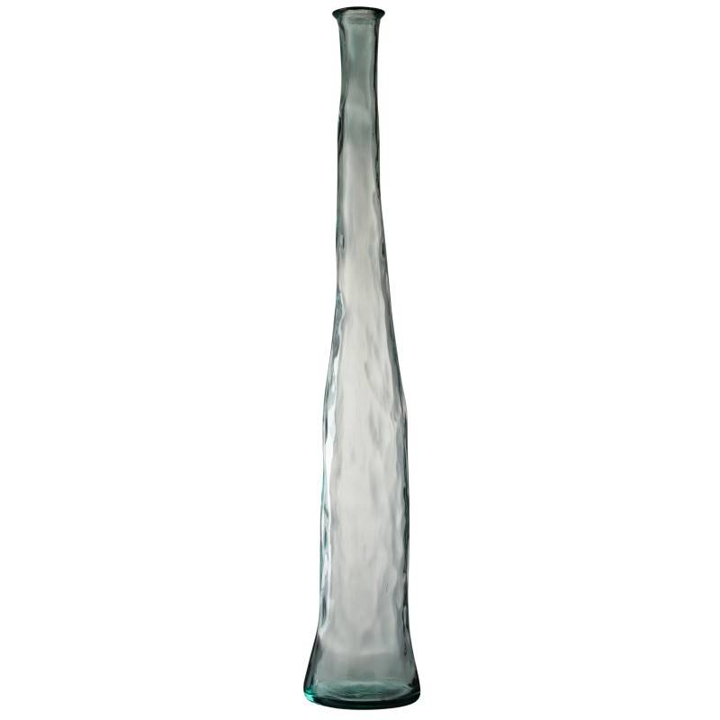 J-Line - Vase bouteille en verre transparent 18x18x120 cm - J-Line - Image 1