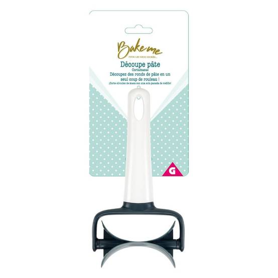 Découpe Pâte Rond "Rouleau" 17cm Gris - Image 2